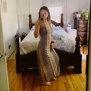 Boho maxi dress